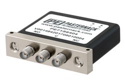 SPDT Electromechanical Relay Failsafe Switch, Terminated, DC to 18 GHz, up to 90W, 28V, SMA