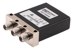 SPDT E-M Relay Latching Switch with Self Cut-Off, DC to 40 GHz, 10W, 5M Lifecycles, 12V, Indicators, TTL, Suppression Diodes, 2.92mm
