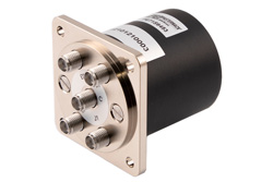 SP4T Electromechanical Relay Normally Open Switch, DC to 26.5 GHz, up to 90W, 2M Lifecycles, 28V, SMA