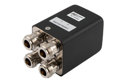 Transfer Electromechanical Relay Failsafe Switch, DC to 12 GHz, up to 600W, 2M Lifecycles, 12V, N