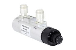 0 to 30 dB Dial Step Attenuator, N Female To N Female With 1 dB Step Rated To 2 Watts Up To 2.7 GHz