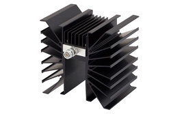 10 dB Fixed Attenuator, TNC Male To TNC Female Directional Black Aluminum Heatsink Body Rated To 300 Watts Up To 3 GHz