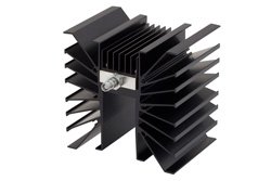 10 dB Fixed Attenuator, TNC Female To TNC Female Directional Black Aluminum Heatsink Body Rated To 300 Watts Up To 3 GHz