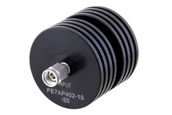 10 dB Fixed Attenuator, 2.92mm Male to 2.92mm Female Directional Black Anodized Aluminum Heatsink Body Rated to 10 Watts Up to 40 GHz