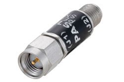 隧道二极管检波器，SMA，脉冲上升时间5 nsec，负视频输出，最大输入功率+17 dBm，12 GHz~18 GHz
