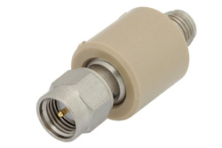 DC Block on Inner and Outer Conductor SMA Male to SMA Female Operating From 10 MHz to 18 GHz