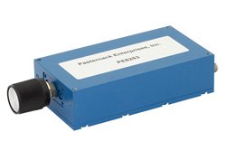 Adjustable Phase Shifter, 18 GHz to 26.5 GHz, With an Adjustable Phase Range of 0 to 360 Degrees and SMA