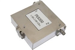 Isolator With 18 dB Isolation From 1 GHz to 2 GHz, 10 Watts And SMA Female