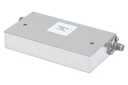 Isolator With 15 dB Isolation From 2 GHz to 8 GHz, 10 Watts And SMA Female