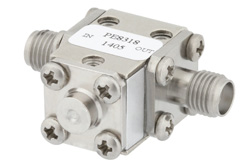 Isolator With 20 dB Isolation From 17.3 GHz to 22 GHz, 10 Watts And SMA Female