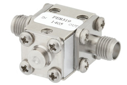 Isolator With 20 dB Isolation From 27 GHz to 31 GHz, 5 Watts And 2.92mm Female