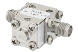 Isolator With 14 dB Isolation From 26.5 GHz to 40 GHz, 5 Watts And 2.92mm Female