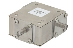 High Power Circulator With 18 dB Isolation From 698 MHz to 960 MHz, 1000 Watts And SMA Female