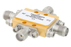 IQ混频器，工作频率为15 GHz至23 GHz，IF范围为DC ~3.5 GHz，本振功率+17 dBm，现场可更换SMA