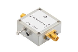 有源3x 倍频器，输出频率 750 MHz~1050 MHz，变频增益7 dB，SMA