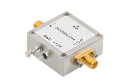 有源3x 倍频器，输出频率 1800 MHz~2250 MHz，变频增益4 dB，SMA