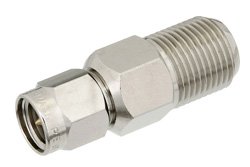 50 Ohm SMA Male to 75 Ohm F Female Adapter