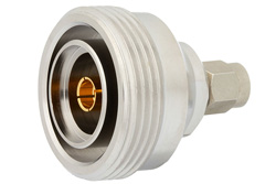 Low PIM SMA Male to 7/16 DIN Female Adapter, Low VSWR