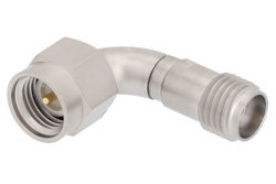 2.92mm Male to 2.92mm Female Radius Right Angle Adapter, Up To 40 GHz