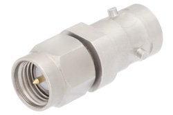 Precision SMA Male to ZMA Jack Adapter, 3 Lug