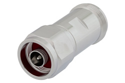 4.1/9.5 Mini DIN Female to N Male Adapter, IP67 Mated