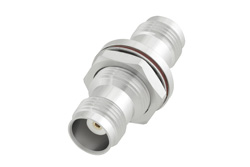 Bulkhead Mount TNC Female to TNC Female Adapter, IP67 UnMated