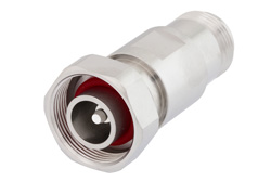 4.1/9.5 Mini DIN Male to N Female Adapter, IP67 UnMated