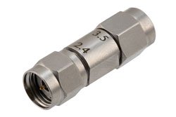 3.5mm Male to 2.4mm Male Adapter, Stainless Steel, Engineering Grade