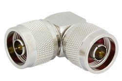 N Male to N Male Right Angle Adapter
