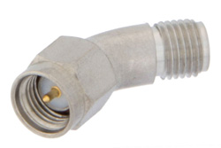 SMA Male to SMA Female 45 Degree Right Adapter