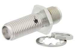 SMA Female to SMA Female Bulkhead Mount Adapter