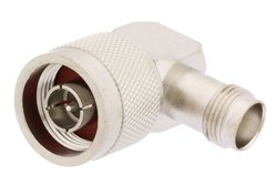 N Male to TNC Female Right Angle Adapter