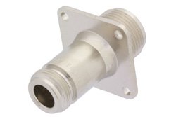 4 Hole Flange Mount N Female to HN Female Adapter