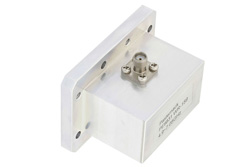 WR-159 CMR-159 Flange to SMA Female Waveguide to Coax Adapter Operating from 4.9 GHz to 7.05 GHz