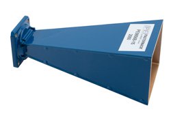 WR-90 Waveguide Standard Gain Horn Antenna, 8.2 GHz to 12.4 GHz Frequency Range, 15 dBi Gain, UG-135/U Flange