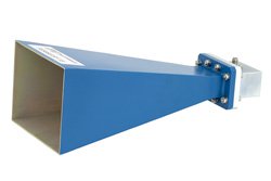 WR-159 Waveguide Standard Gain Horn Antenna Operating From 4.9 GHz to 7.05 GHz With a Nominal 15 dB Gain SMA Female Input
