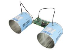 2.4 GHz to 2.5 GHz ISM Band Radar Demonstration Kit, USB or Bluetooth Control, GUI, Includes Radar Board, Antennas and Cables