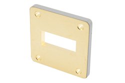 WR-112 Waveguide Shim, UG-Cover Square flange, 5mm Brass