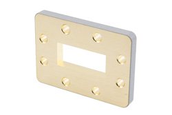 WR-137 Waveguide Shim, CPR-137F flange, 7mm Brass