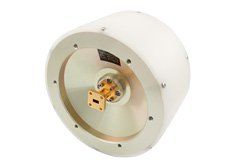 WR-28 波导全向天线，工作频率为26.5 GHz至40 GHz，增益7.5 dBi，UG-387 /U法兰