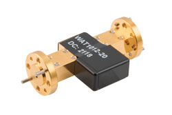 WR-10 波导固定衰减器，20 dB，UG-387/U-Mod盖法兰，1W