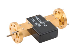 WR-10 波导固定衰减器，3 dB，UG-387/U-Mod盖法兰，1W
