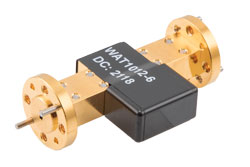 WR-10 波导固定衰减器，6 dB，UG-387/U-Mod盖法兰，1W