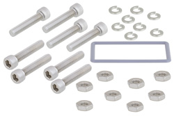 WR-137 Waveguide Gasket kit, CPR137 Flat Flange, Non-Conductive