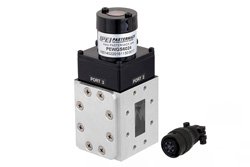 WR-137 波导机电式继电器单刀双掷闩锁开关，C频段，DC~8.2 GHz，12,000瓦，CPR-137F法兰