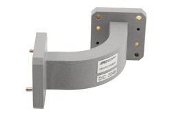 WRD-750弯波导，E型，UG方盖法兰，7.5 GHz至18 GHz