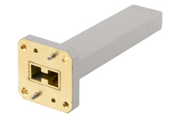 WRD-750波导负载，1瓦，低功率，7.5 GHz至18 GHz，黄铜