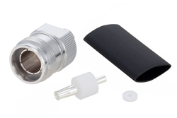 4.3-10 Female Low PIM Connector Solder Attachment for SPP-250-LLPL, SPO-250, SPF-250