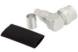 N Male Right Angle Connector Crimp/Non-Solder Contact Attachment for LMR-400, PE-C400, PE-B400, PE-B405（图2）