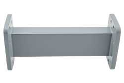 WR-137 Straight Waveguide Section 6 Inch Length, CPR-137G Grooved Flange from 5.85 GHz to 8.2 GHz（图2）